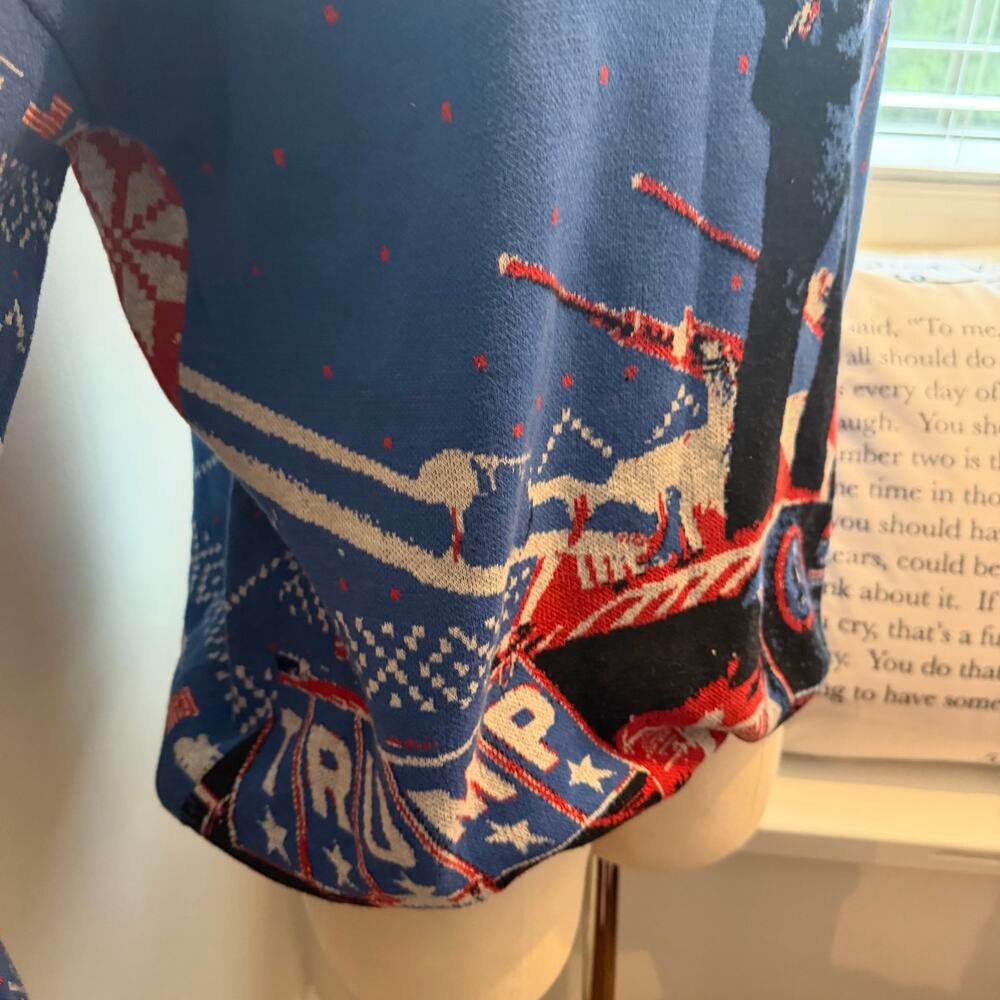 Donald Trump Christmas Sweater - Picture 2 of 4